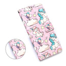 For Samsung Galaxy A12 3D Painting Horizontal Flip Leather Case with Holder & Card Slot & Wallet & Lanyard(Pink Pony)