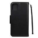 For iPhone 11 Butterfly Flower Pattern Horizontal Flip Leather Case with Holder & Card Slots & Wallet(Black)