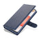 For Samsung Galaxy A12 AZNS Calf Texture Horizontal Flip Leather Case with Holder & Card Slots & Wallet & Photo Frame(Blue)