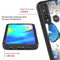 For Motorola Moto G Power 3 in 1 Card PC + TPU Shockproof Protective Case(Blue Butterfly)