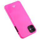 For iPhone 11 MERCURY GOOSPERY JELLY TPU Fluorescence Shockproof and Scratch Case(Pink)