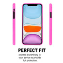 For iPhone 11 MERCURY GOOSPERY JELLY TPU Fluorescence Shockproof and Scratch Case(Pink)