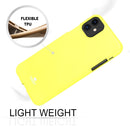 For iPhone 11 MERCURY GOOSPERY JELLY TPU Fluorescence Shockproof and Scratch Case(Lime)