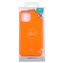 For iPhone 11 MERCURY GOOSPERY JELLY TPU Fluorescence Shockproof and Scratch Case(Orange)
