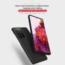 For Samsung Galaxy S21 Ultra 5G NILLKIN Frosted Concave-convex Texture PC Protective Case(Black)