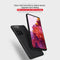 For Samsung Galaxy S21 Ultra 5G NILLKIN Frosted Concave-convex Texture PC Protective Case(Black)