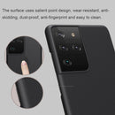 For Samsung Galaxy S21 Ultra 5G NILLKIN Frosted Concave-convex Texture PC Protective Case(Black)