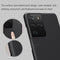 For Samsung Galaxy S21 Ultra 5G NILLKIN Frosted Concave-convex Texture PC Protective Case(Black)
