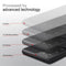 For Samsung Galaxy S21 Ultra 5G NILLKIN Frosted Concave-convex Texture PC Protective Case(Black)