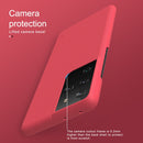 For Samsung Galaxy S21 Ultra 5G NILLKIN Frosted Concave-convex Texture PC Protective Case(Blue)