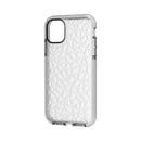 For iPhone 11 Pro Shockproof Diamond Texture TPU Protective Case(White)