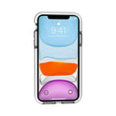 For iPhone 11 Shockproof Diamond Texture TPU Protective Case(White)