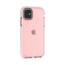 For iPhone 11 Shockproof Diamond Texture TPU Protective Case(Pink)