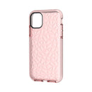 For iPhone 11 Pro Max Shockproof Diamond Texture TPU Protective Case(Pink)