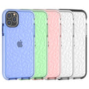 For iPhone 11 Pro Max Shockproof Diamond Texture TPU Protective Case(Pink)