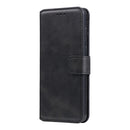 For Samsung Galaxy A12 5G Classic Calf Texture PU + TPU Horizontal Flip Leather Case, with Holder & Card Slots & Wallet(Black)