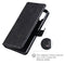 For Samsung Galaxy A12 5G Classic Calf Texture PU + TPU Horizontal Flip Leather Case, with Holder & Card Slots & Wallet(Black)