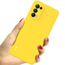 For OPPO Reno5 5G IMAK UC-2 Series Shockproof Full Coverage Soft TPU Case(Yellow)
