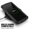 For Samsung Galaxy S21 5G R-JUST Shockproof Waterproof Dust-proof Metal + Silicone Protective Case with Holder(Black)