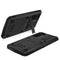 For Samsung Galaxy S21 5G R-JUST Shockproof Waterproof Dust-proof Metal + Silicone Protective Case with Holder(Black)