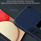 For Samsung Galaxy A02s 2 in 1 PC + TPU Shockproof Protective Case with Invisible Holder(Blue)