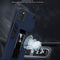 For Samsung Galaxy A02s 2 in 1 PC + TPU Shockproof Protective Case with Invisible Holder(Blue)