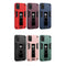 For Samsung Galaxy A02s 2 in 1 PC + TPU Shockproof Protective Case with Invisible Holder(Blue)