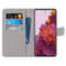 For Samsung Galaxy S21 Ultra 5G Coloured Drawing Cross Texture Horizontal Flip PU Leather Case with Holder & Card Slots & Wallet & Lanyard(Wild Rose)