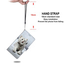 For Xiaomi Redmi 9A Coloured Drawing Cross Texture Horizontal Flip PU Leather Case with Holder & Card Slots & Wallet & Lanyard(Small Gray Cat)