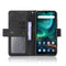 For UMIDIGI Bison Wallet Style Skin Feel Calf Pattern Leather Case with Separate Card Slot(Black)