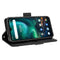 For UMIDIGI Bison Wallet Style Skin Feel Calf Pattern Leather Case with Separate Card Slot(Black)