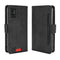 For UMIDIGI Bison Wallet Style Skin Feel Calf Pattern Leather Case with Separate Card Slot(Black)