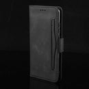 For UMIDIGI Bison Wallet Style Skin Feel Calf Pattern Leather Case with Separate Card Slot(Black)