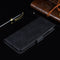 For UMIDIGI Bison Wallet Style Skin Feel Calf Pattern Leather Case with Separate Card Slot(Black)