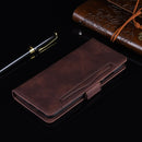 For UMIDIGI Bison Wallet Style Skin Feel Calf Pattern Leather Case with Separate Card Slot(Brown)