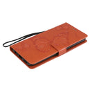 For OPPO A53 (2020) / A53s / A33 (2020) / A32 3D Butterflies Embossing Pattern Horizontal Flip Leather Case with Holder & Card Slot & Wallet(Orange)