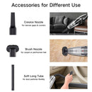 R-6053 6000Pa Multi-function USB Charging Car Handheld Wireless Vacuum Cleaner Dust Collector Cleaning Tools(Black)