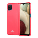 For Samsung Galaxy A12 GOOSPERY JELLY Full Coverage Soft Case(Rose Red)