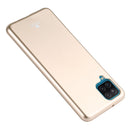 For Samsung Galaxy A12 GOOSPERY JELLY Full Coverage Soft Case(Gold)