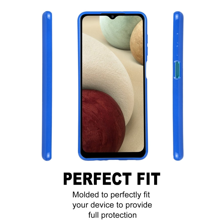 For Samsung Galaxy A12 GOOSPERY JELLY Full Coverage Soft Case(Gold)