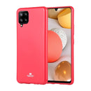For Samsung Galaxy A42 GOOSPERY JELLY Full Coverage Soft Case(Rose Red)