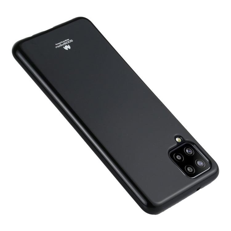 For Samsung Galaxy A42 GOOSPERY JELLY Full Coverage Soft Case(Black)
