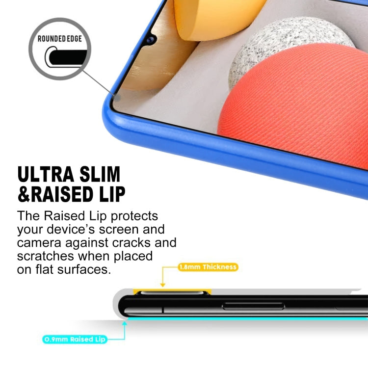 For Samsung Galaxy A42 GOOSPERY JELLY Full Coverage Soft Case(Yellow)