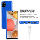 For Samsung Galaxy A42 GOOSPERY JELLY Full Coverage Soft Case(Yellow)