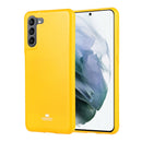For Samsung Galaxy S21 5G GOOSPERY JELLY Full Coverage Soft Case(Yellow)