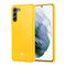 For Samsung Galaxy S21 5G GOOSPERY JELLY Full Coverage Soft Case(Yellow)