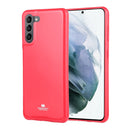 For Samsung Galaxy S21 5G GOOSPERY JELLY Full Coverage Soft Case(Rose Red)