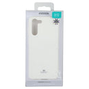 For Samsung Galaxy S21+ 5G GOOSPERY JELLY Full Coverage Soft Case(White)