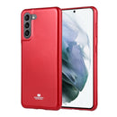 For Samsung Galaxy S21+ 5G GOOSPERY JELLY Full Coverage Soft Case(Red)