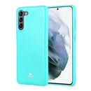 For Samsung Galaxy S21+ 5G GOOSPERY JELLY Full Coverage Soft Case(Mint Green)